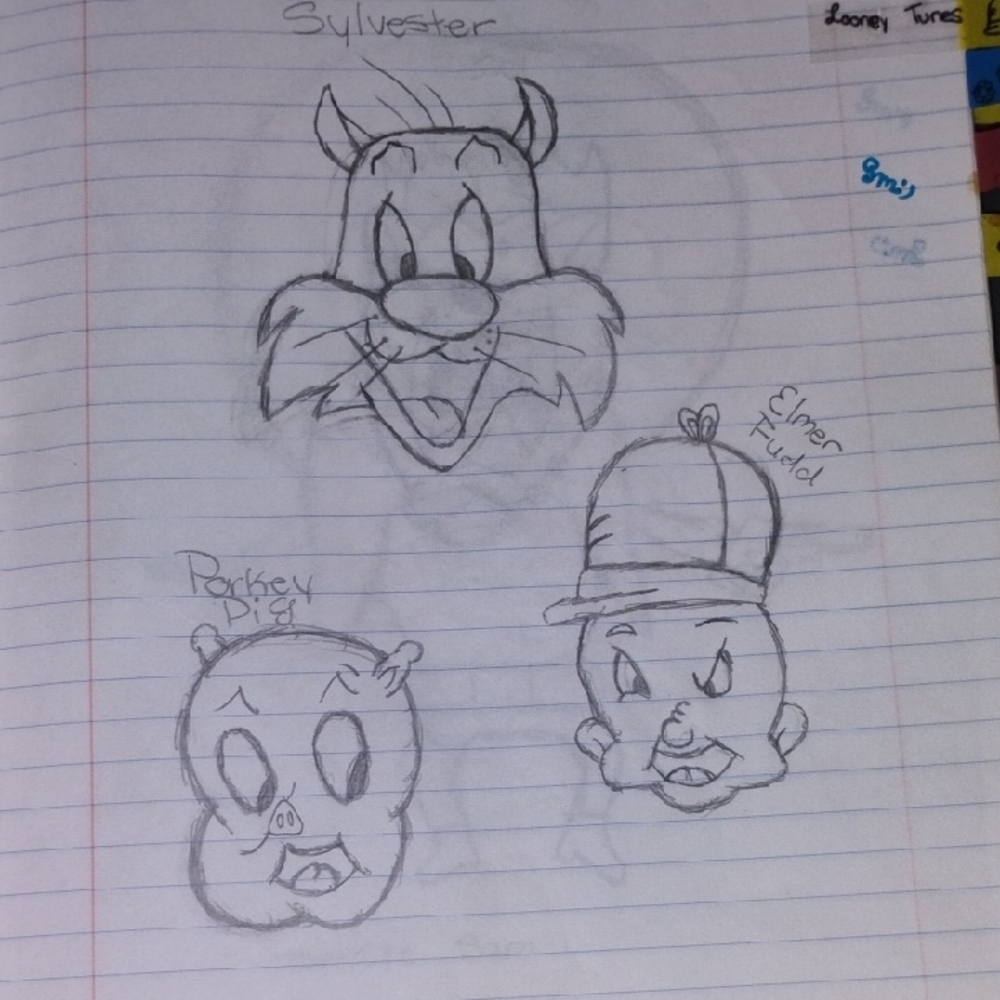 Looney Tunes Character Sketches